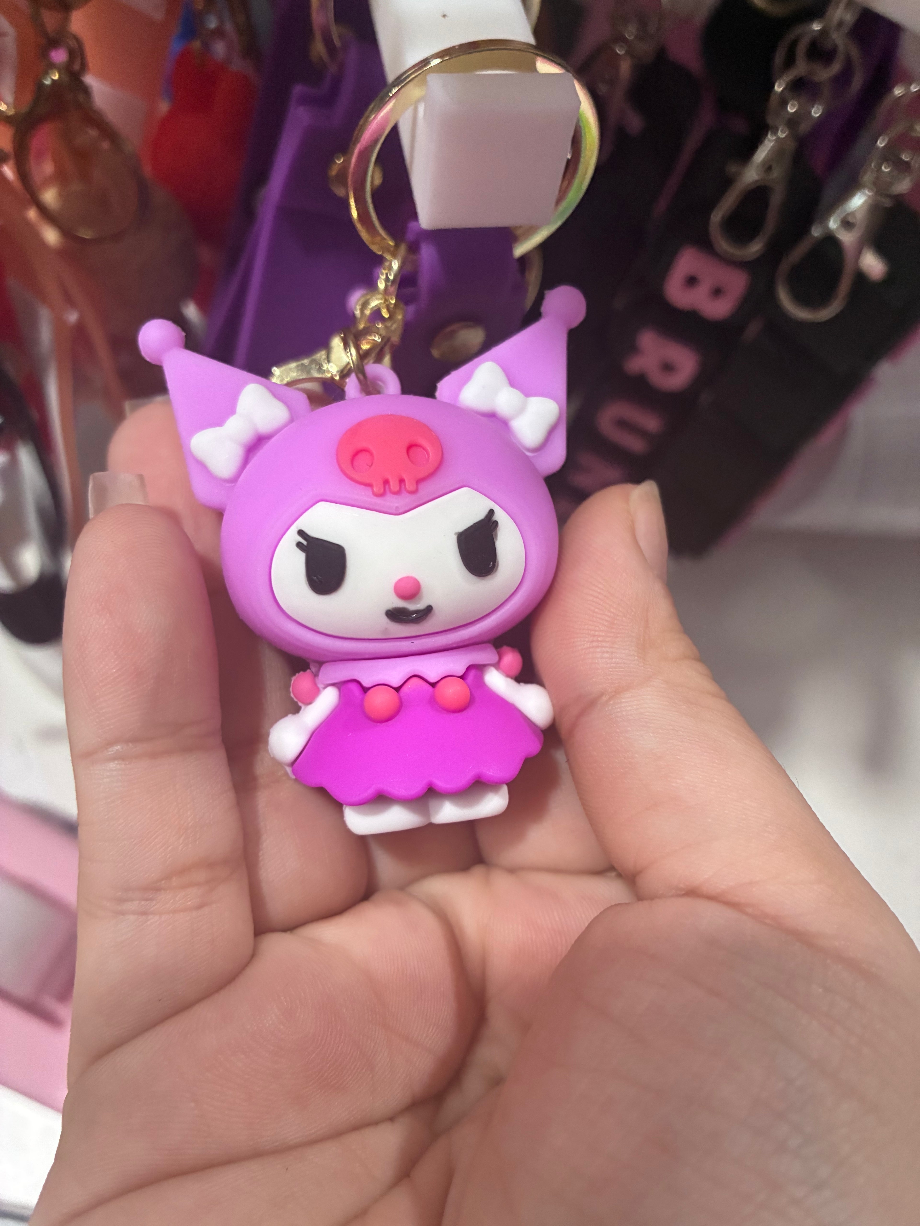 Kuromi Keychain